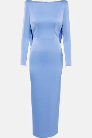 ALEX PERRY Midikleid aus Satin