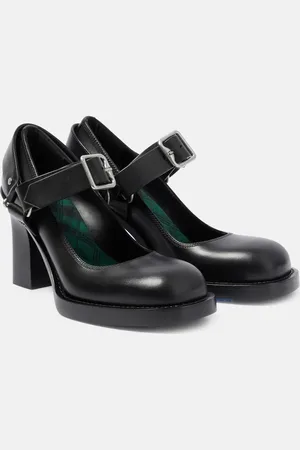 Burberry Pumps 85 aus Leder