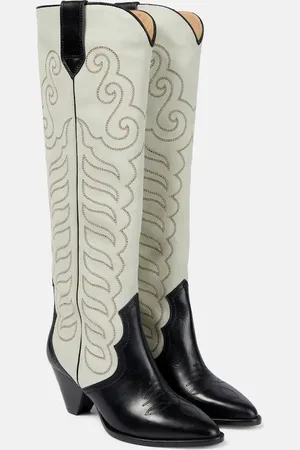 Isabel Marant Westernstiefel Liela mit Veloursleder
