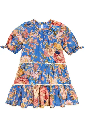 ZIMMERMANN Bedrucktes Kleid August aus Baumwolle