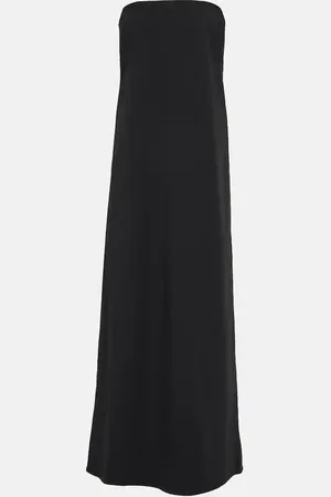 CO Maxikleid aus einem Wollgemisch