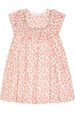La Coqueta Bedrucktes Kleid Paloma aus Baumwolle