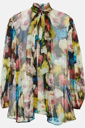 Dolce & Gabbana Bluse aus Seiden-Chiffon