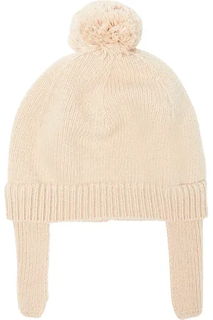 Il gufo Baby Mütze mit Pompon