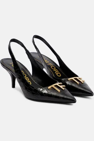 Tom Ford Slingback-Pumps aus Leder