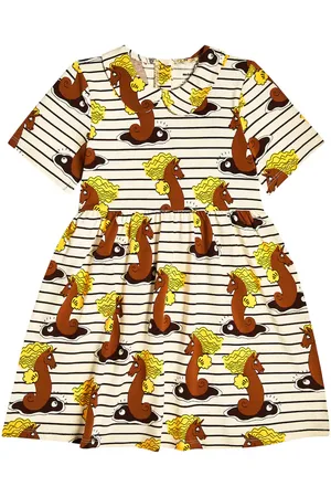 Mini Rodini Bedrucktes Kleid Seahorse