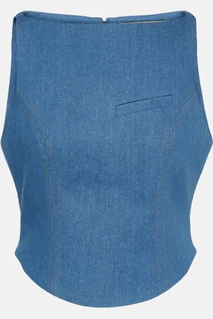AYA MUSE Top Colia aus Denim