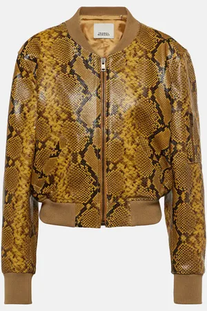 Isabel Marant Bomberjacke Cerem aus Leder