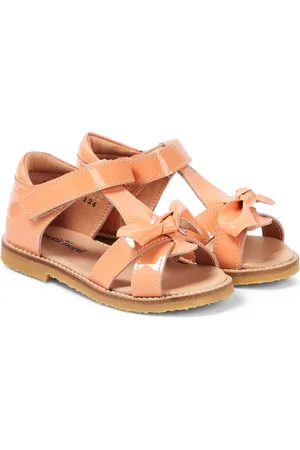 Petit Nord Sandalen Bow aus Lackleder