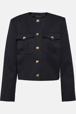 NILI LOTAN Cropped-Jacke Maurine aus Schurwolle