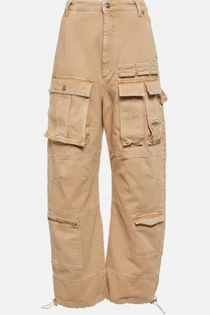 Sportmax High-Rise-Cargohose aus Denim