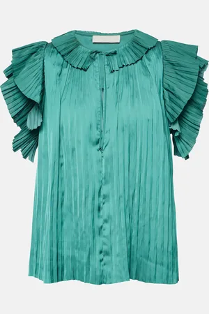 ULLA JOHNSON Bluse Elli aus Satin