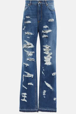 Dolce & Gabbana High-Rise Straight Jeans