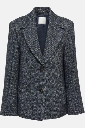 CHRISTOPHER ESBER Blazer aus einem Alpakawollgemisch