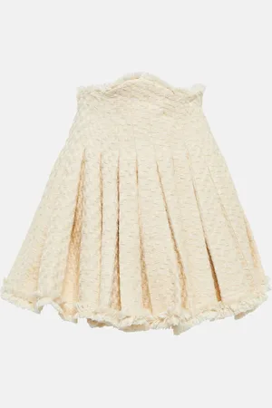 Balmain Minirock aus Tweed