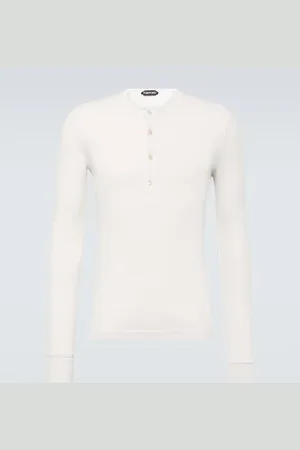 Tom Ford Henley-Top aus Jersey