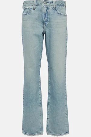 AG Jeans Low-Rise Straight Jeans Remy