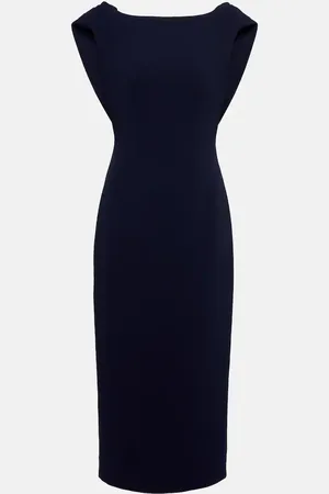 EMILIA WICKSTEAD Midikleid Maliya aus Crêpe