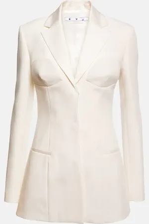 OFF-WHITE Blazer aus Cady