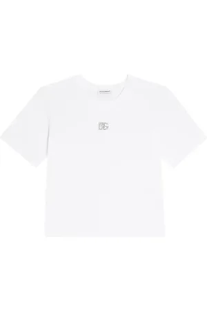 Dolce & Gabbana T-Shirt DG aus Baumwoll-Jersey