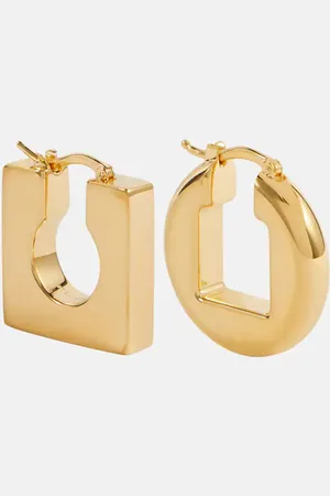 Jacquemus Ohrringe Les Boucles Rond Carré
