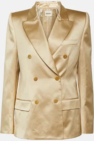 Khaite Blazer Nathan aus Satin