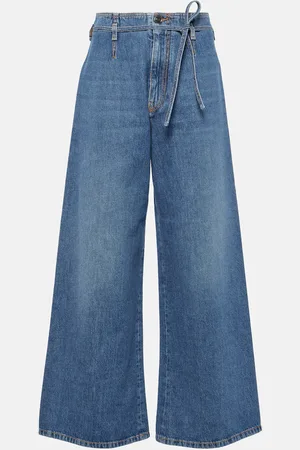 Etro High-Rise Wide-Leg Jeans