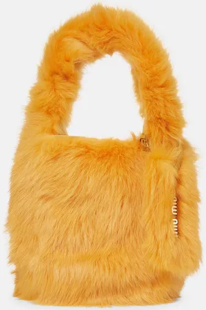 Miu Miu Schultertasche aus Shearling
