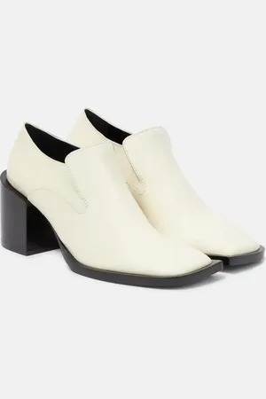 Jil Sander Loafer-Pumps aus Leder