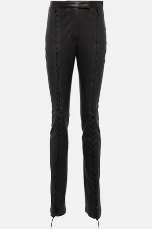 DION LEE Hose aus Leder