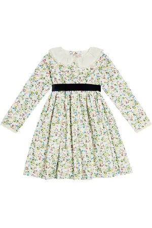 La Coqueta Bedrucktes Kleid Helena aus Baumwolle