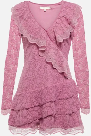 LOVESHACKFANCY Minikleid Athala aus Spitze