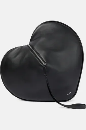 Alaïa Alaïa Clutch Le Cœur aus Leder
