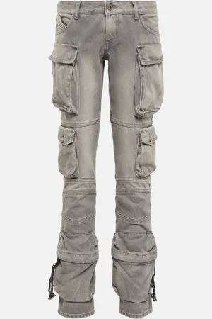 The Attico Cargohose Essie aus Denim