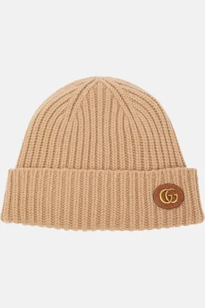 Gucci Mütze Double G aus Wolle und Kaschmir
