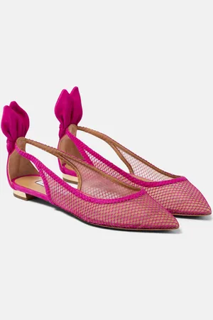 Aquazzura Ballerinas aus Mesh