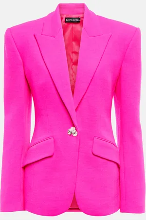 DAVID KOMA Blazer aus einem Wollgemisch