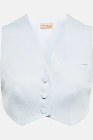 AYA MUSE Cropped-Weste Auri