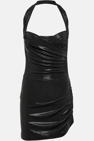 Norma Kamali Minikleid Cayla aus Lamé