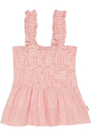 Molo Top Rosine Red Check aus Baumwolle