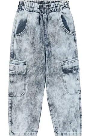 The New Society Cargohose Rene aus Baumwoll-Denim