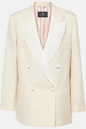 Etro Blazer aus Baumwolle und Wolle