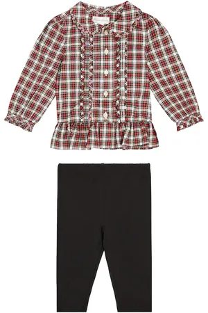 Ralph Lauren Baby Set aus Bluse und Leggings