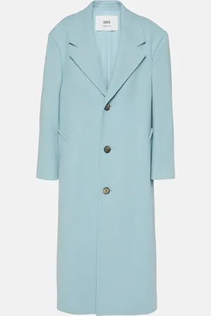 Ami Mantel aus Gabardine