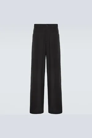 Balenciaga Weite High-Rise-Hose