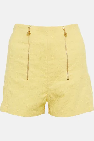 Patou High-Rise Shorts aus Tweed