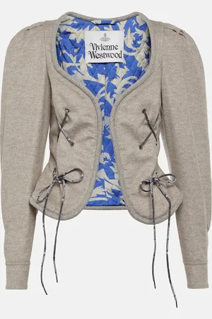 Vivienne Westwood Jacke Gexi Spencer aus einem Wollgemisch