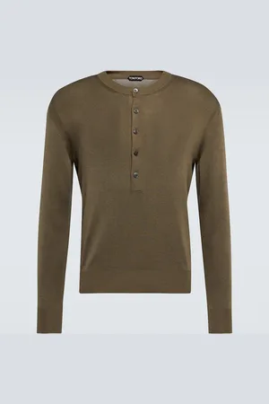 Tom Ford Henley-Top aus Seide