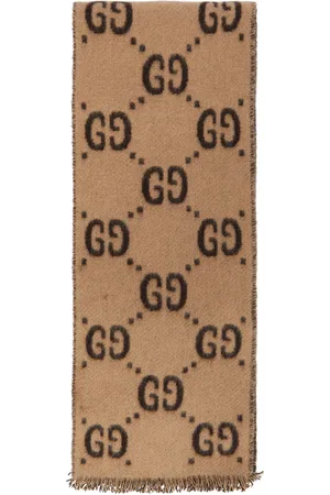 Gucci Schal GG aus Woll-Jacquard
