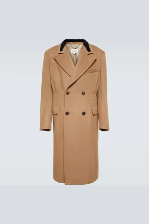 Maison Margiela Mantel aus Kamelhaar und Wolle